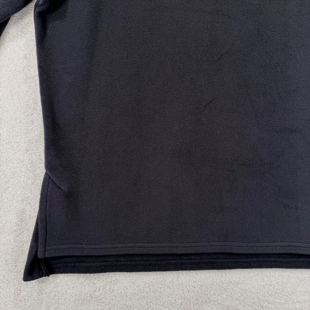 Vintage 2000s Jordan Fleece Shirt Mens M Black Tonal Jumpman 244143-655 Y2K-RARE